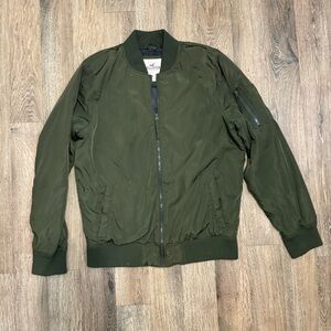 Hollister green jacket